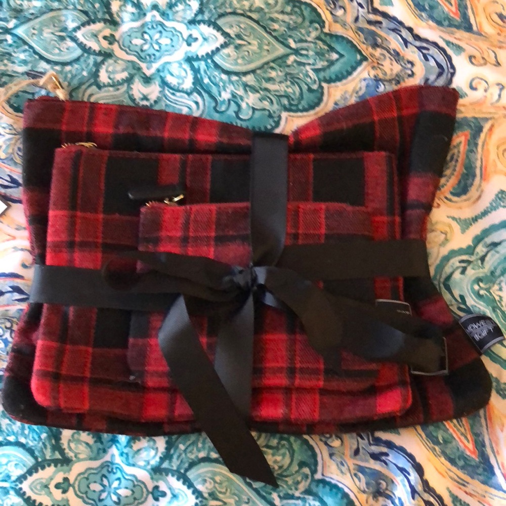 Adorable black/red fabric bags ❤️🖤❤️🖤